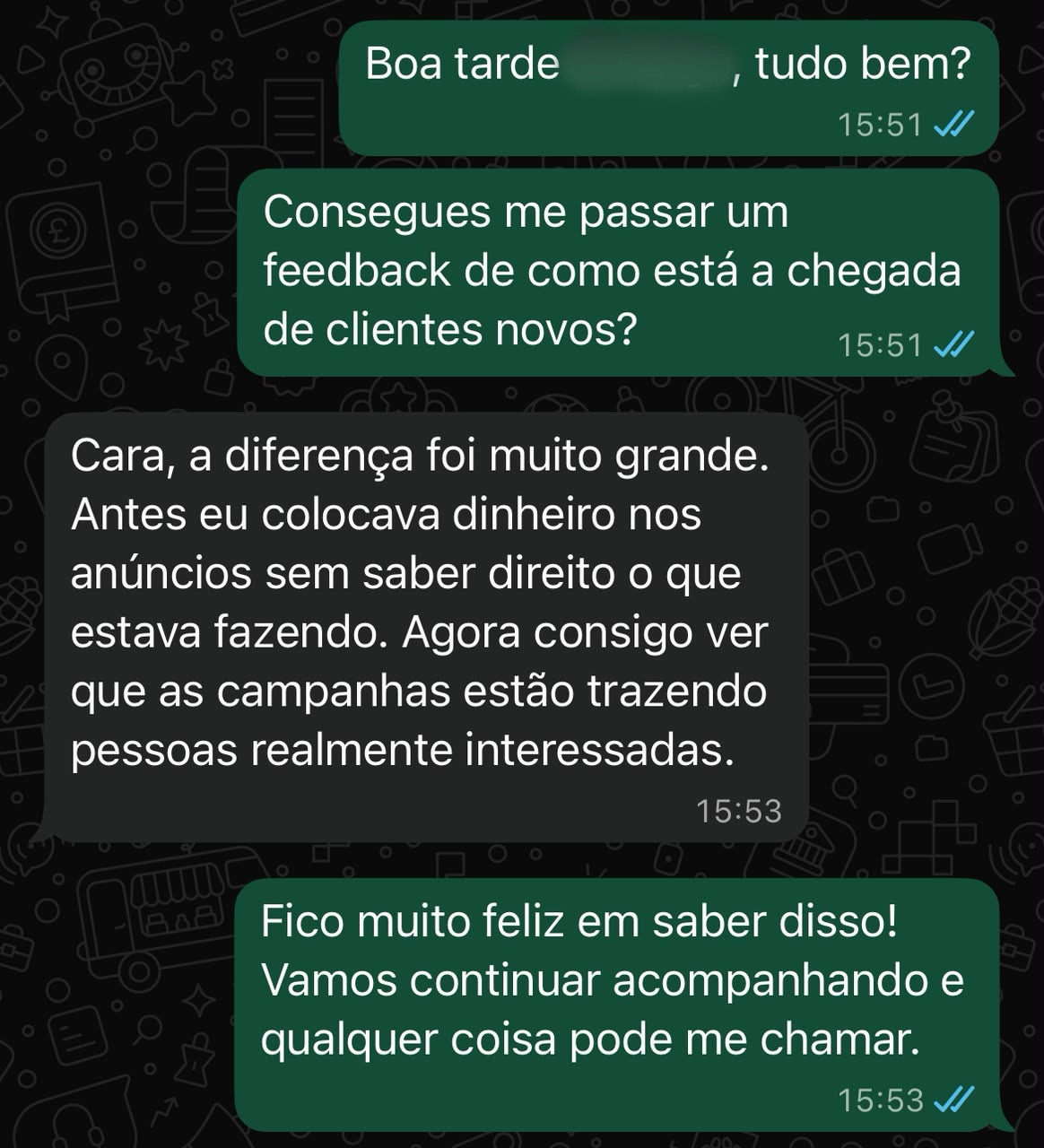 Feedback de cliente 1
