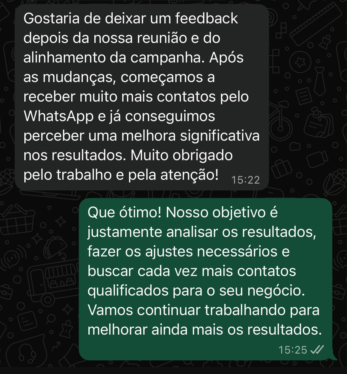 Feedback de cliente 3